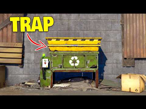 I RIGGED Every Recycler with EXPLOSIVES in Rust