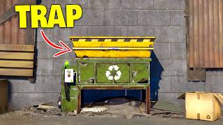 YouTube thumbnail for JordanRants's video titled 'I RIGGED Every Recycler with EXPLOSIVES in Rust'