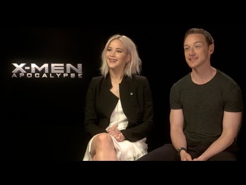 X-MEN: APOCALYPSE interviews - Jennifer Lawrence, McAvoy, Sophie Turner, Evan Peters, Munn - UCHLyP4MuA-JAFBCwxXOEDdA