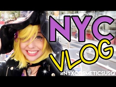 NYX COSMETICS USQ & NYC HALLOWEEN VLOG | Travel Vlog #6: New York City - UCiWbNSajTR_7gxfjaXxExJQ