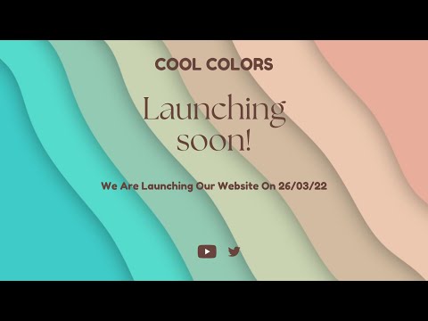 Cool Colors Web App Pre-Release Video | Cool Coding Tamnil
