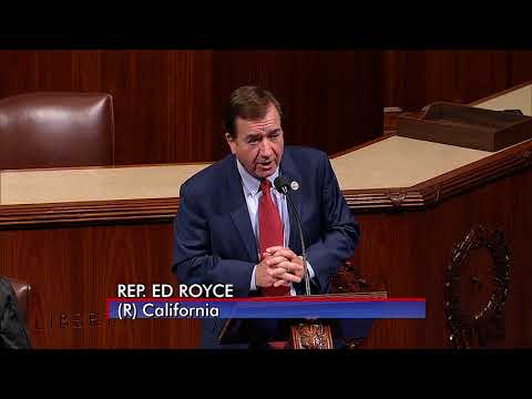 Rep. Royce Speaks on the House Floor in Support of 21st Century Flood
Reform Act