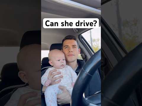 Can a 4 month old drive? #shorts