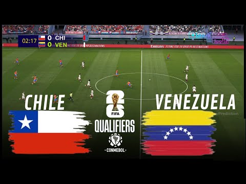 CHILE vs VENEZUELA Eliminatorias Sudamericanas 2024 Partido Completo Simulación y Predicción