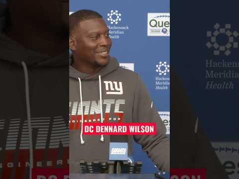 DC Dennard Wilson <strong>on</strong> the offense's impact #<strong>nfl</strong> #football #giants #newyorkgiants #shorts #nygiants