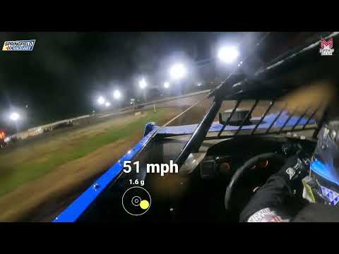 #30 Dalton Cloyd - Cash Money Late Model - 5-11-2024 Springfield Raceway - In Car Camera - dirt track racing video image