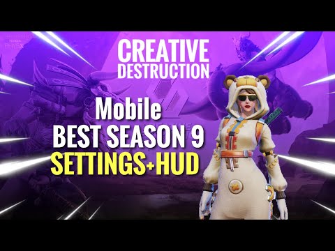 Creative destruction Season 9 best Settings+Hud