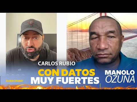 CARLOS RUBIO RESPONDE CON DATOS MUY FUERTES Y MENCIONA FIGURAS