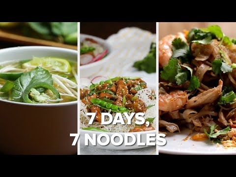 7 Days, 7 Noodle Recipes
