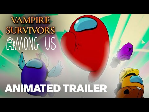 Vampire Survivors x Among Us: Emergency Meeting DLC Cinematic Reveal Trailer