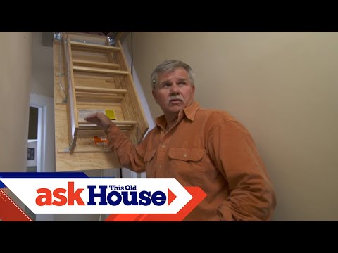 How to Replace a Pull-Down Attic Staircase | Ask This Old House - UCUtWNBWbFL9We-cdXkiAuJA