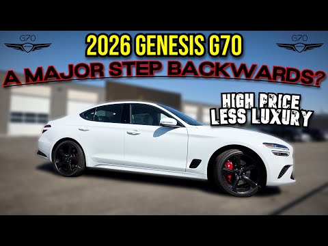 2026 Genesis G70 is a Massive Downgrade. Everything You Need to Know!