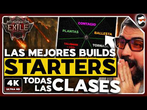 Las 5 MEJORES BUILDS STARTER para ARRASAR con Cualquier Clase en Path of Exile 2 | Parche 0.5.0