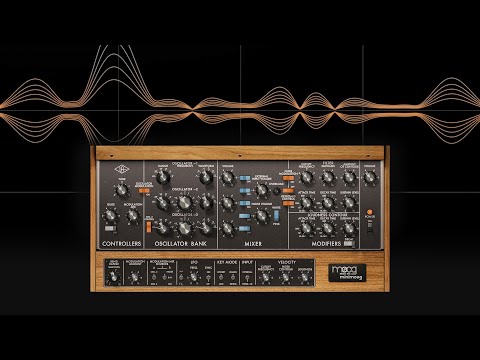 Moog Minimoog Plug-in Sound Examples | UAD Instrument & UAD Spark