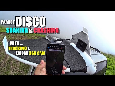 PARROT DISCO Wet Flight Test - Soaking & Crashing with Trackimo & Xiaomi Mijia 360 Cam - UCVQWy-DTLpRqnuA17WZkjRQ