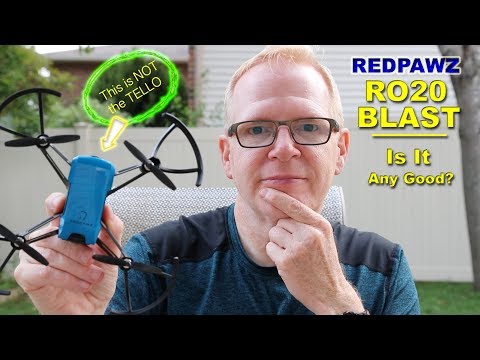 REDPAWZ R020 BLAST Drone.  Is it as good as the RYZE Tello? - UCm0rmRuPifODAiW8zSLXs2A