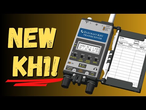 All New Elecraft KH1 Portable CW Radio