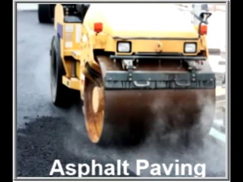 Asphalt paving