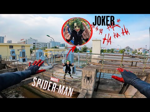 SPIDER-MAN IN REAL LIFE (Episode 3)|| PRO SPIDER-MAN vs JOKER COLOR  Short Film (Action POV Parkour)