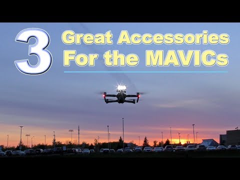 3 Great Drone Accessories for your MAVIC Air & Pro. LED & Camera arm plus Prop Locks - UCm0rmRuPifODAiW8zSLXs2A