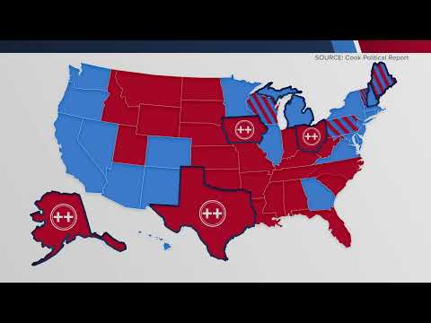 These midterm races will decide control of the U.S. Senate
