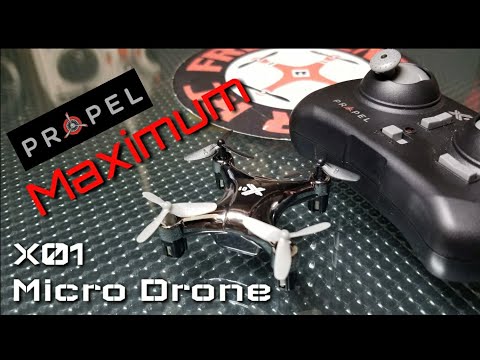 Propel Maximum X01 Micro Drone Review - UCNUx9bQyEI0k6CQpo4TaNAw