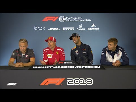 2018 Austrian Grand Prix | Pre-Race Press Conference