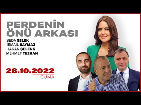 #CANLI | Seda Selek ile Perdenin Önü Arkası | 28 Ekim 2022 | #HalkTV