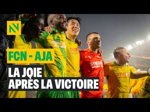 🔥 FC Nantes - AJ Auxerre : la joie après la victoire !
