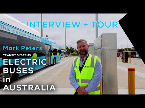 Electric Buses in Australia - Mark Peters from Transit Systems and the Leichhardt Depot