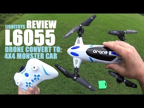 LishiToys L6055 QuadCopter/4x4 Monster Car Review - [UnBox, Inspection, Setup, Flight Test] - UCVQWy-DTLpRqnuA17WZkjRQ