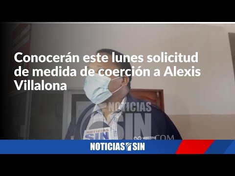 Conocerán solicitud de medida de coerción a Alexis Villalona