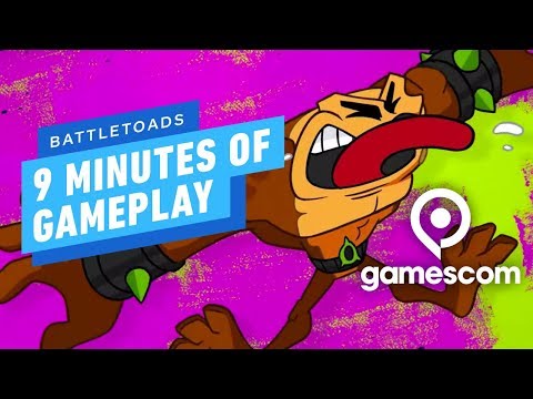 9 Minutes of Battletoads Gameplay - Gamescom 2019 - UCKy1dAqELo0zrOtPkf0eTMw