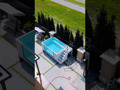 Another #townhouse, where this #family didn’t have #space for a #pool look our #Abovegroundpools