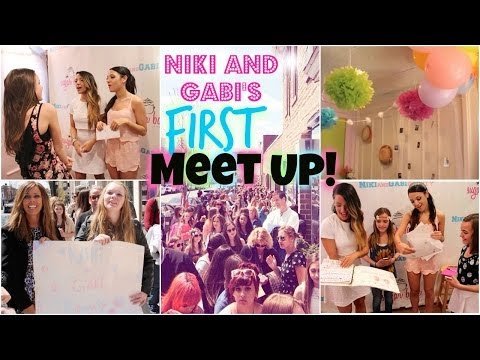 Our First Meet-Up Vlog! | Niki and Gabi Beauty - UCuVHOs0H5hvAHGr8O4yIBNQ