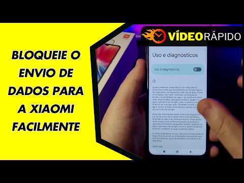 BLOQUEIE O ENVIO DE DADOS PARA A XIAOMI FACILMENTE