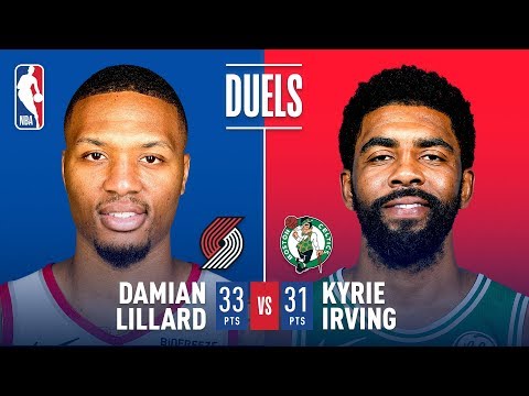Damian Lillard and Kyrie Irving Duel In Boston | February 27, 2019