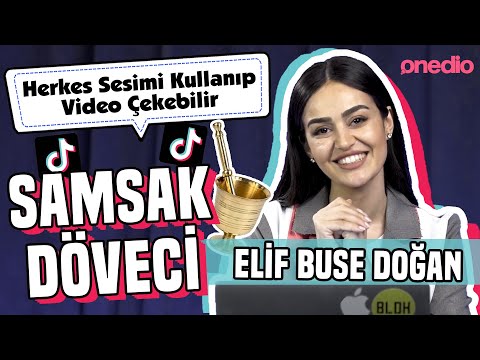 Elif Buse Doğan Samsak Döveci Tiktok videolarını izliyor!