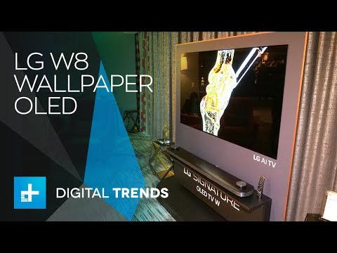 LG W8 Wallpaper OLED - Hands On at CES 2018 - UC8wXC0ZCfGt3HaVLy_fdTQw