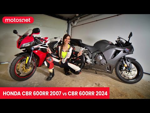 ???? Duelo de Honda´s CBR600RR / ¿2007 o 2024" / Prueba / motos.net