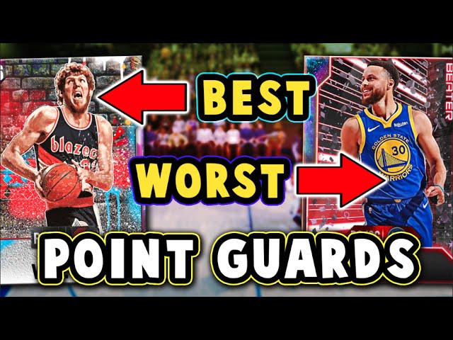 The Worst Starting Point Guards in NBA 2K20