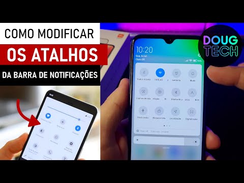 Como MODIFICAR os ATALHOS da Barra de Notificações no Xiaomi