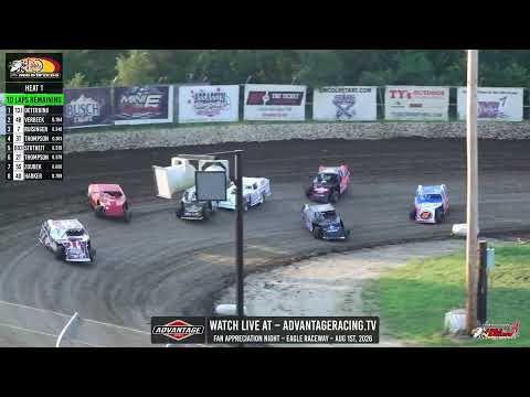 Fan Appreciation Night | Eagle Raceway | LIVE Look-In | 8-1-2026 - dirt track racing video image