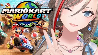 【マリオカートワールド】㊗初プレイ!!行ってみようよ!世界へ!!【来栖夏芽/にじさんじ】