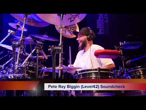 Pete Ray Biggin (Leve 42) -SoundCheck - Billboard Live Osaka