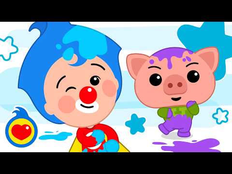 Aprendendo cores com A Ram Sam Sam 🌈 🤸‍♀️ #2 | Vídeo Educativo com Um Herói do Coração ❤️