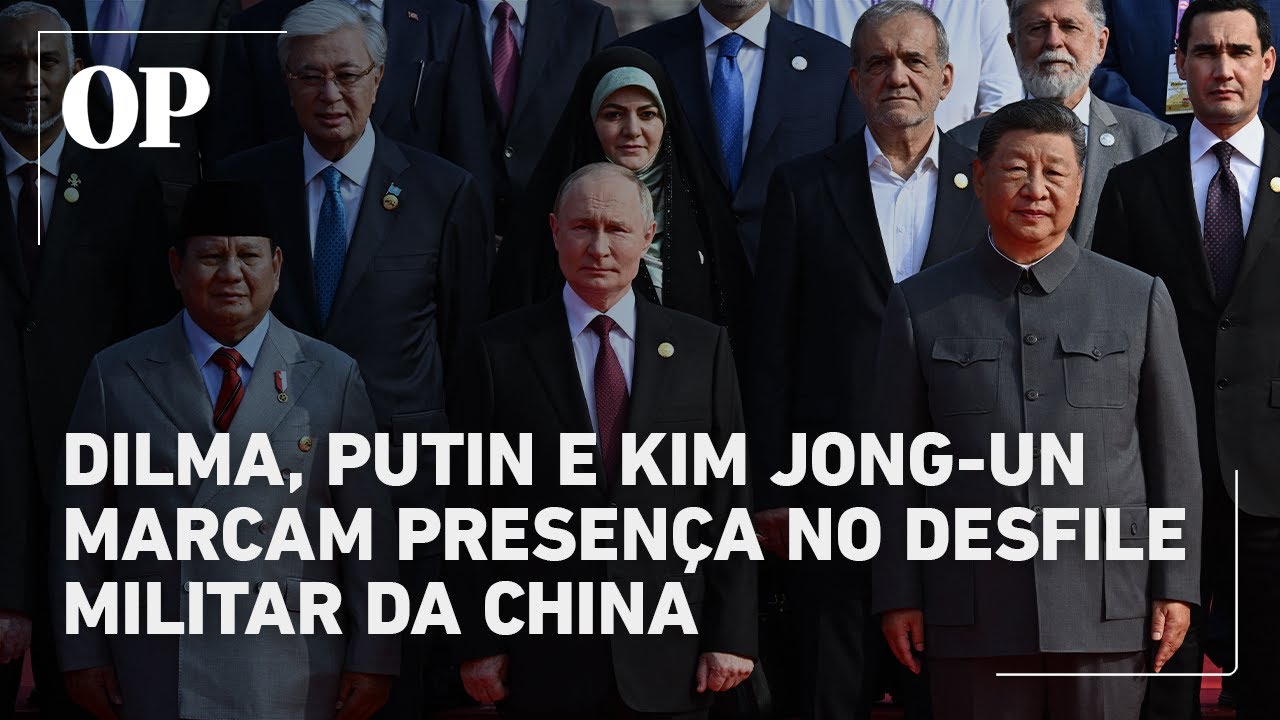 Quem são os líderes internacionais presentes no desfile militar da China