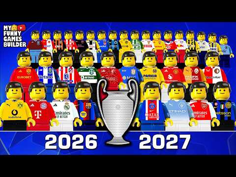 Champions League 2026/27 ⭐ UCL Preview in Lego Football