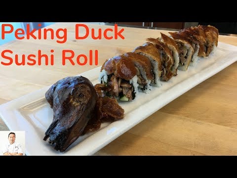 Peking Duck Sushi Roll | Never Done Before - UCbULqc7U1mCHiVSCIkwEpxw