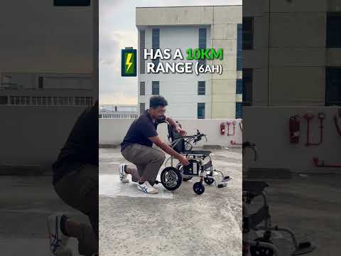 Electric Wheelchair weighing... 𝙤𝙣𝙡𝙮 𝟏𝟒𝙠𝙜? 😱